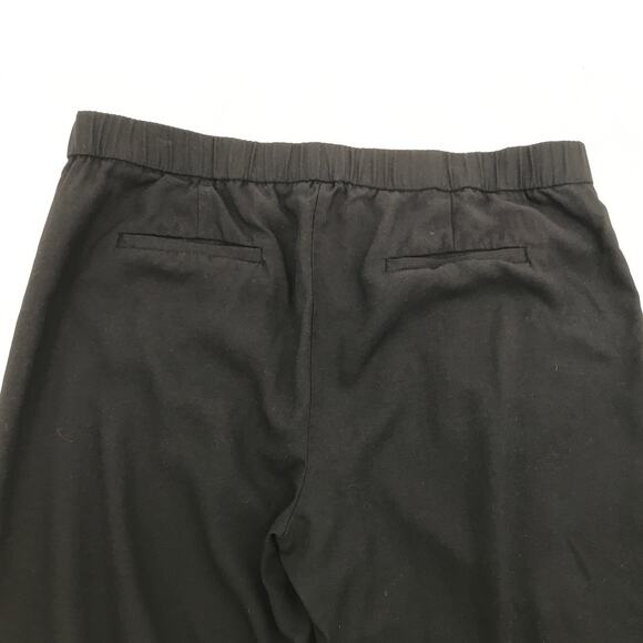 Eileen Fisher Black Elastic Waist Casual Pants Womens L - Picture 7 of 8